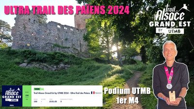 Ultra Trail des Païens : UTMB Alsace Grand Est 100K 2024