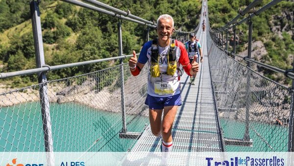 Trail des passerelles de Monteynard 2019, 65km solo. Pas serelle, mais presque...