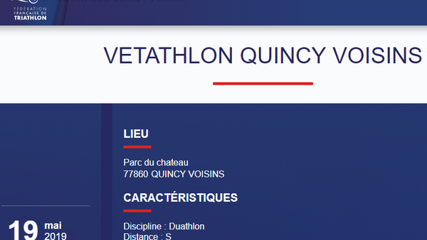 Vétathlon de Quincy-Voisins, à découvrir sans modération !
